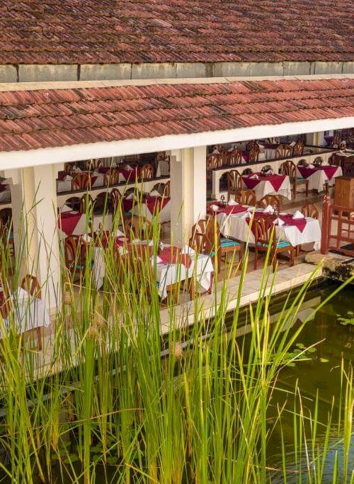 sarova whitesands beach resort dining area